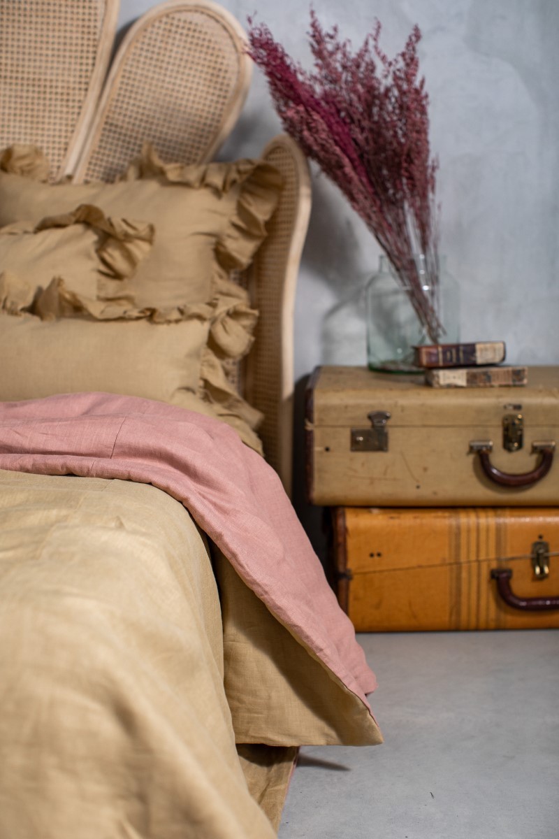 Copriletto Pure in Lino