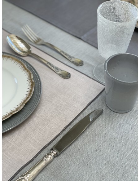 Set de table en lin enduit Filo