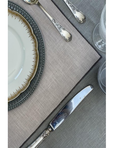 Set de table en lin enduit Filo