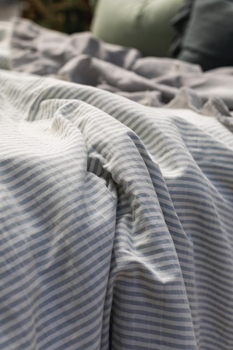 Copriletto Pure in Lino/Cotone