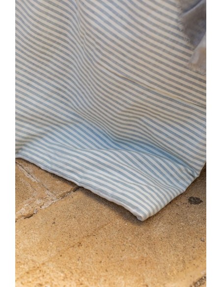 Pure Reversible Bedspread in Linen/Cotton