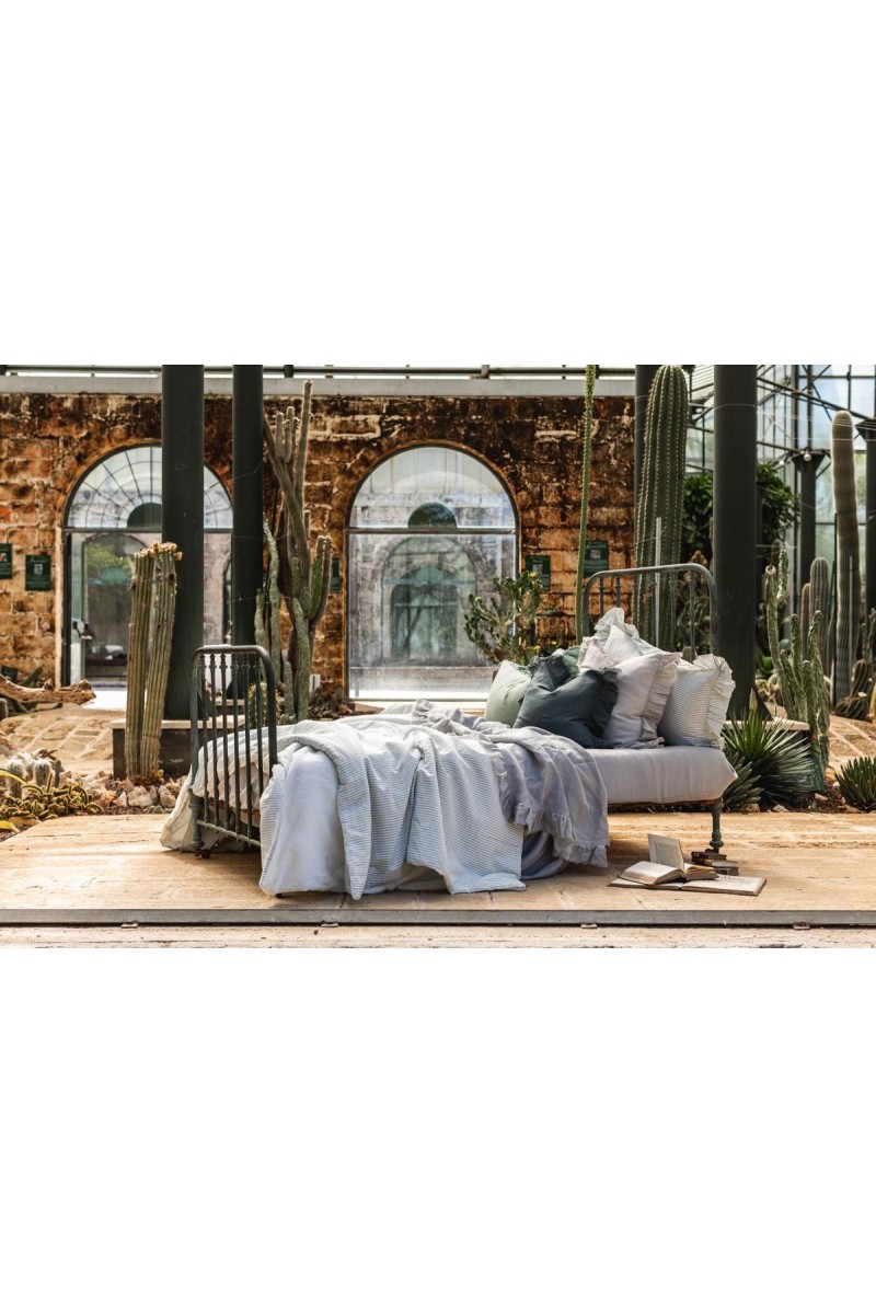 Copriletto Pure in Lino/Cotone