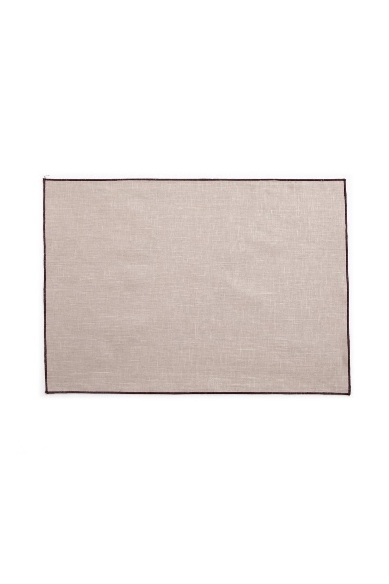 Linen Placemat Stain Resistant Filo