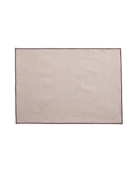 Linen Placemat Stain Resistant Filo