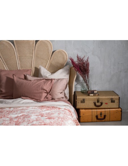 Pure Reversible Bedspread in Linen/Cotton