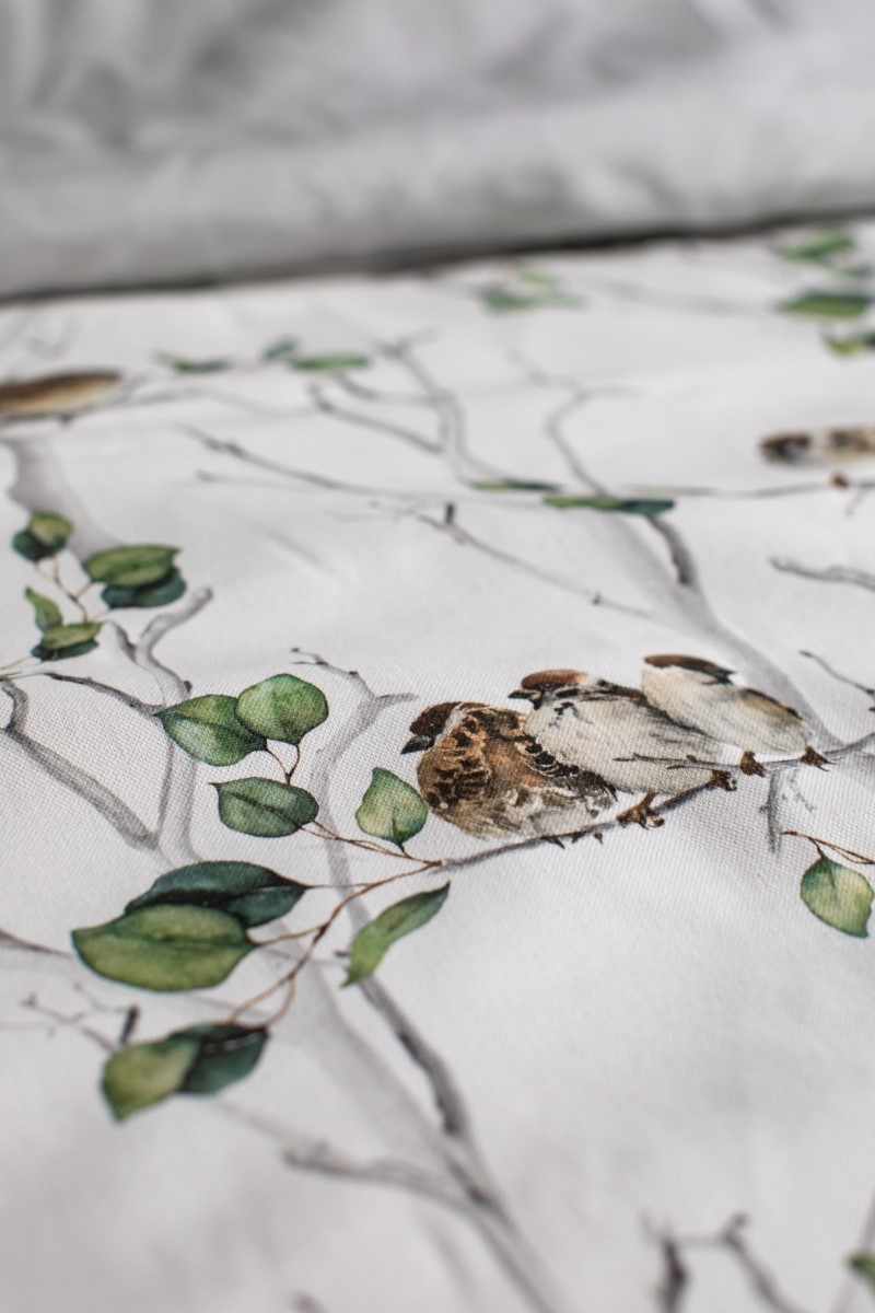 Copriletto Pure in Lino/Cotone