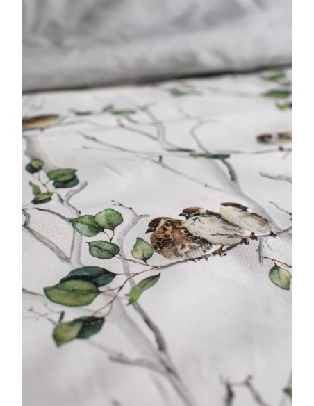 Pure Reversible Bedspread in Linen/Cotton