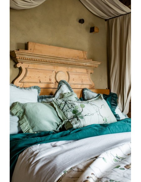 Copriletto Pure in Lino/Cotone