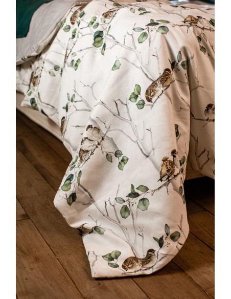 Copriletto Pure in Lino/Cotone