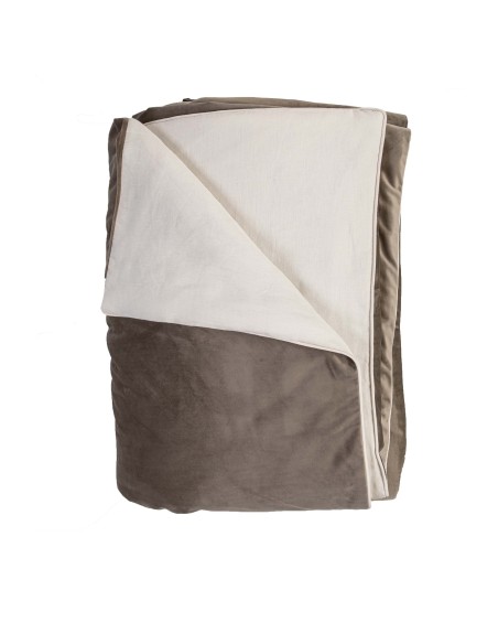 Pure Reversible Bedspread in Velvet/Lino