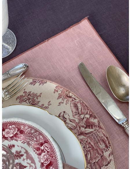 Linen Placemat Stain Resistant Filo
