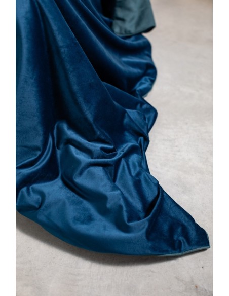 Pure Reversible Bedspread in Velvet/Lino