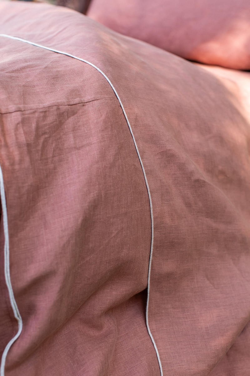 Linen Filo Duvet Cover