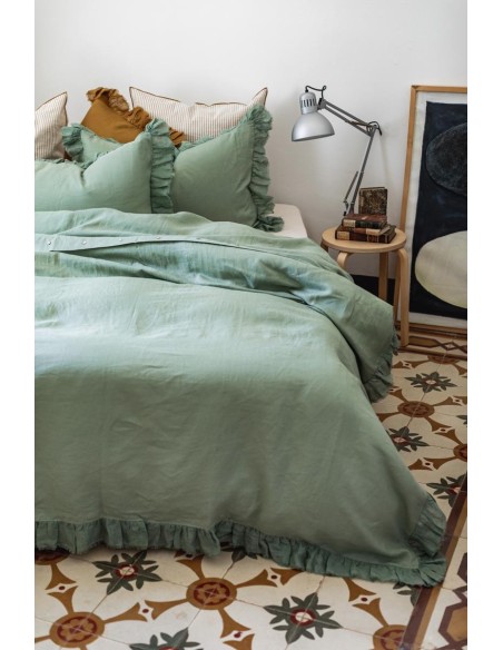 Housse de couette en lin Gitane