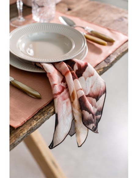 Linen Placemat Stain Resistant Filo