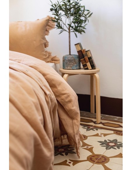 Housse de couette en lin Gitane