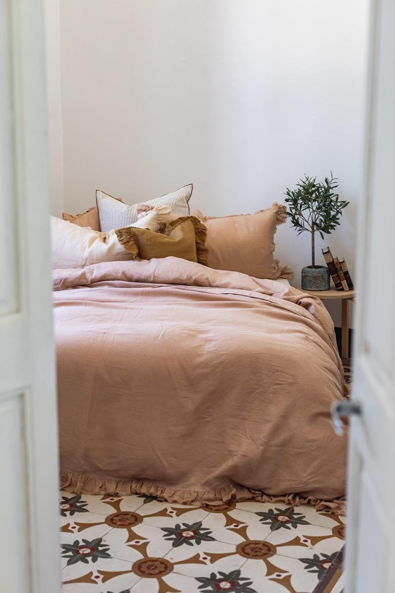 Housse de couette en lin Gitane