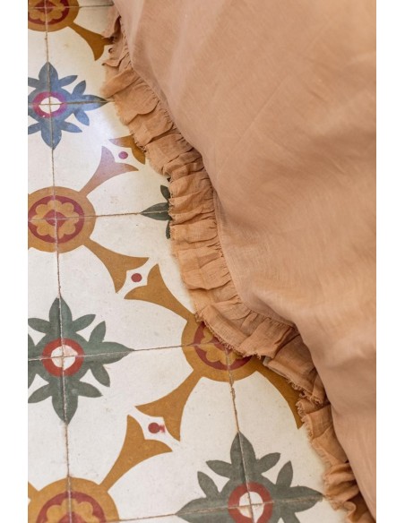 Housse de couette en lin Gitane