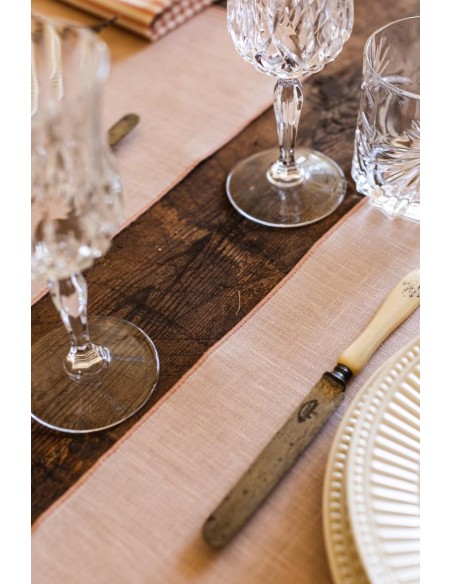 Linen Placemat Stain Resistant Filo