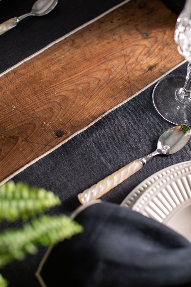 Linen Placemat Stain Resistant Filo