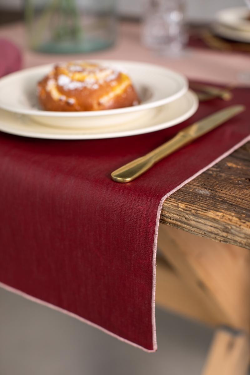 Linen Placemat Stain Resistant Filo