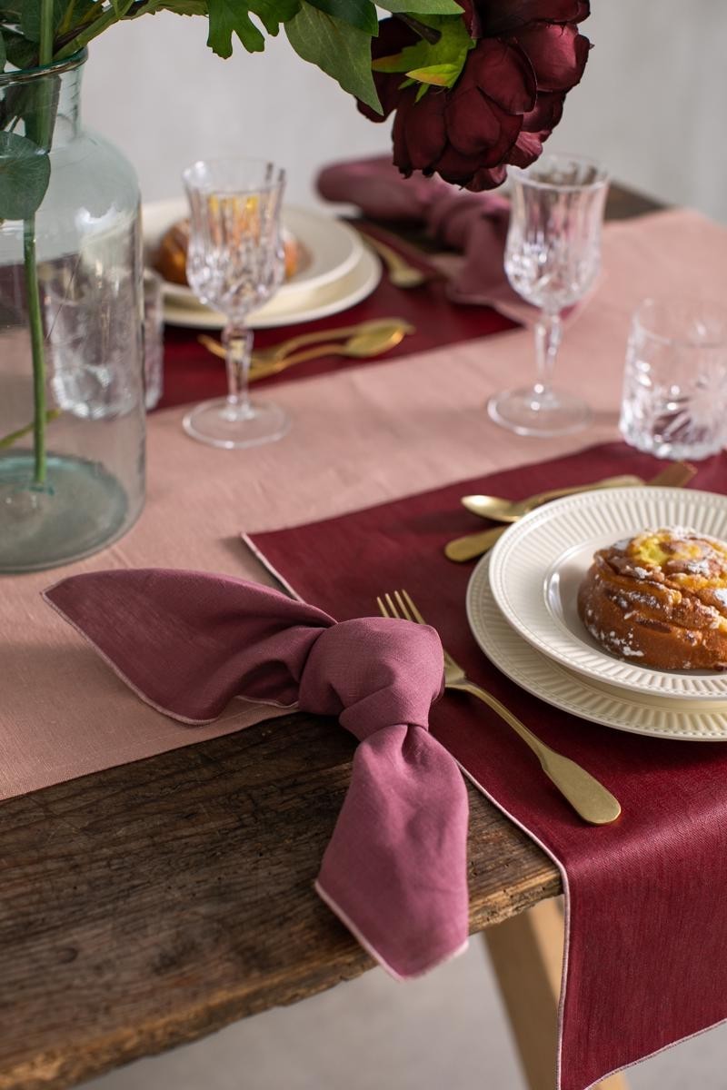 Set de table en lin enduit Filo