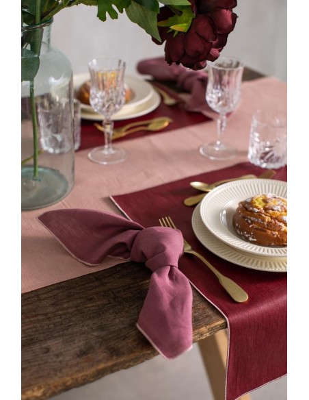 Set de table en lin enduit Filo