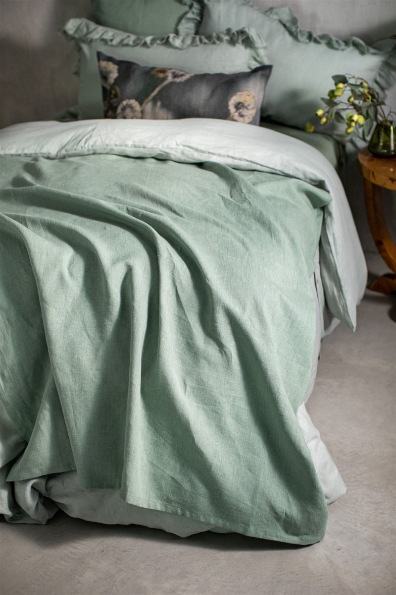 Pure Linen Unlined Bedspread