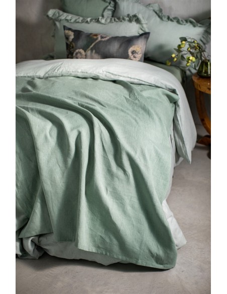 Pure Linen Unlined Bedspread