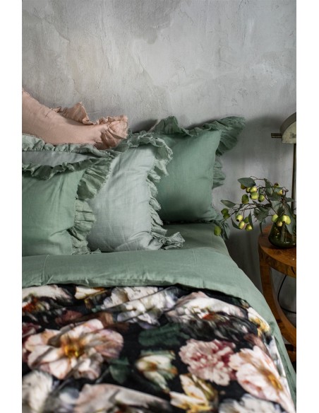Pure Linen Unlined Bedspread