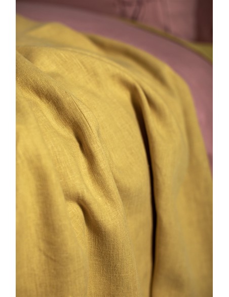 Pure Linen Unlined Bedspread