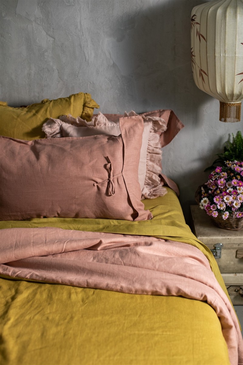 Pure Linen Unlined Bedspread