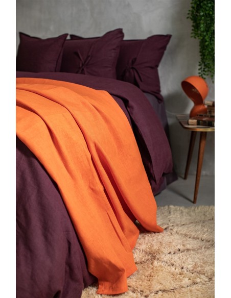 Pure Linen Unlined Bedspread