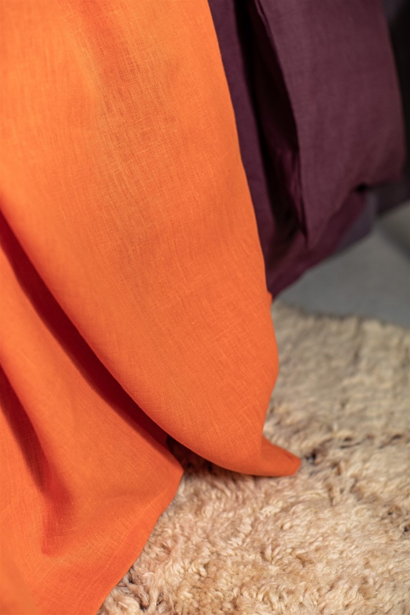 Pure Linen Unlined Bedspread