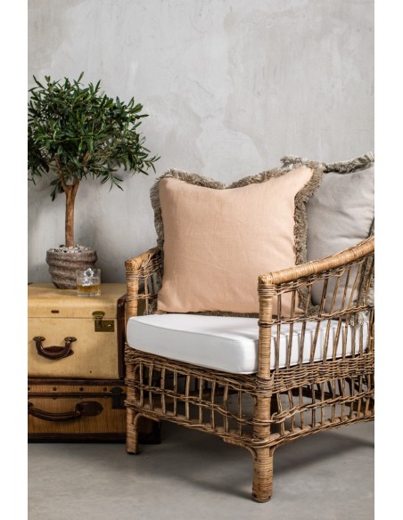 Pillowcase Fringes Linen