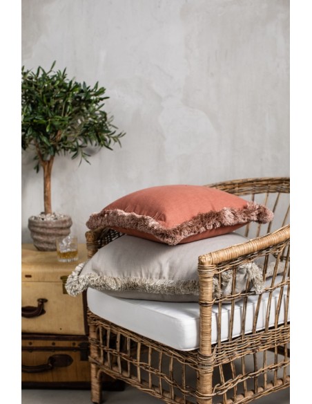 Pillowcase Fringes Linen