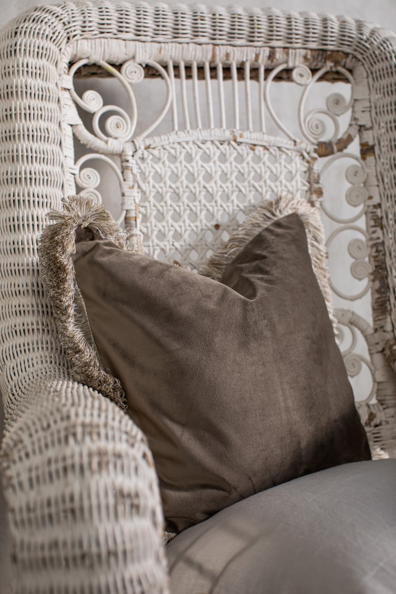 Pillowcase Fringes Linen