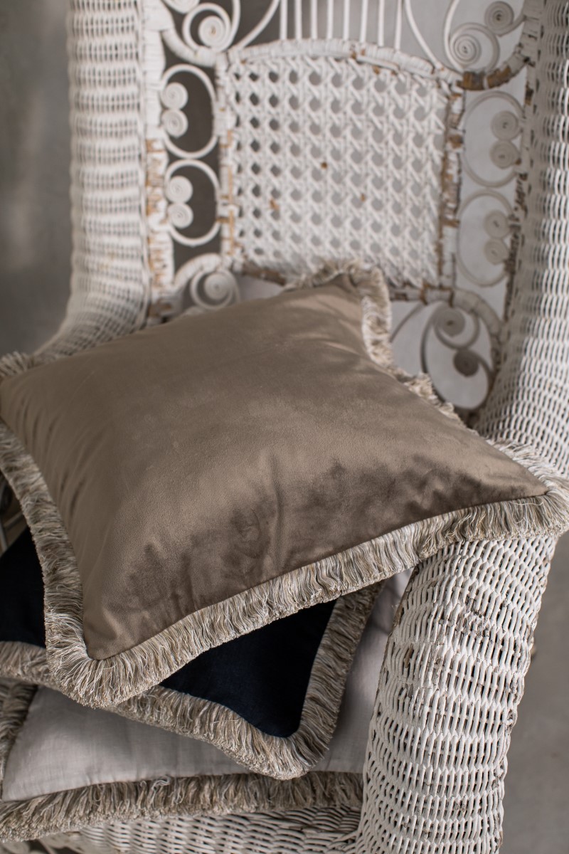 Pillowcase Fringes Linen