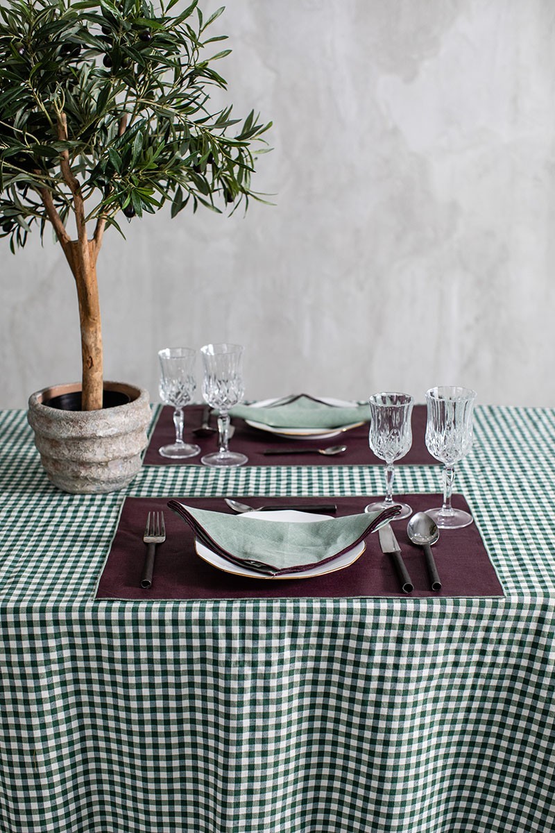 Set de table en lin enduit Filo