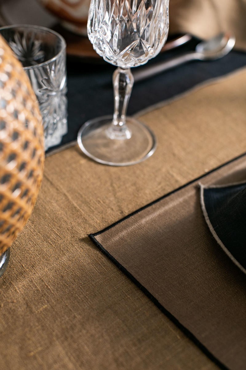 Set de table en lin enduit Filo