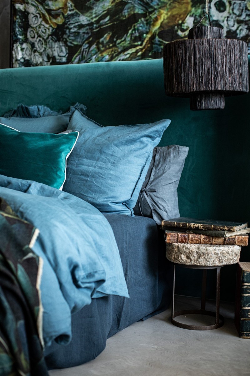 Taie d'oreiller en pur lin