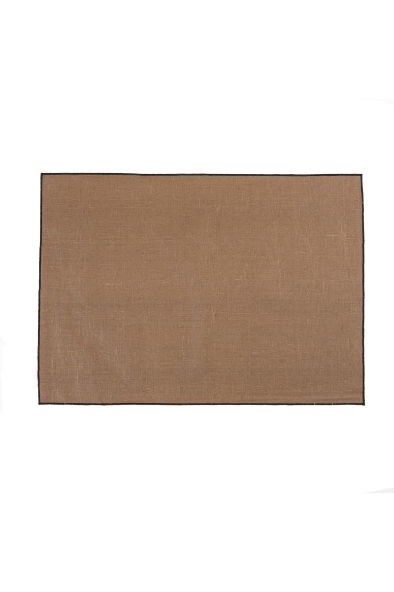 Linen Placemat Stain Resistant Filo