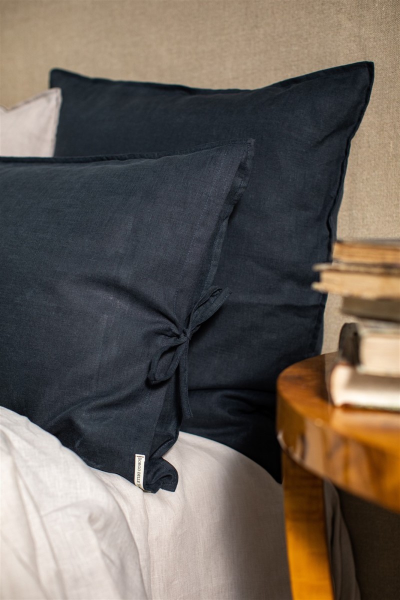 Taie d'oreiller en pur lin