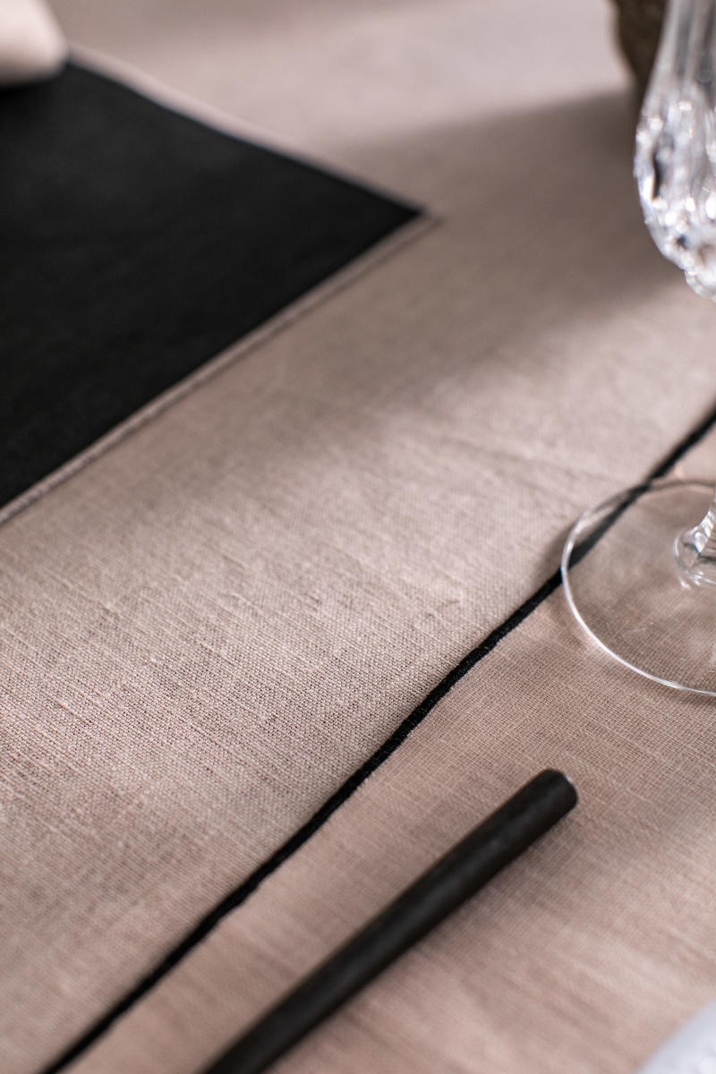 Set de table en lin enduit Filo
