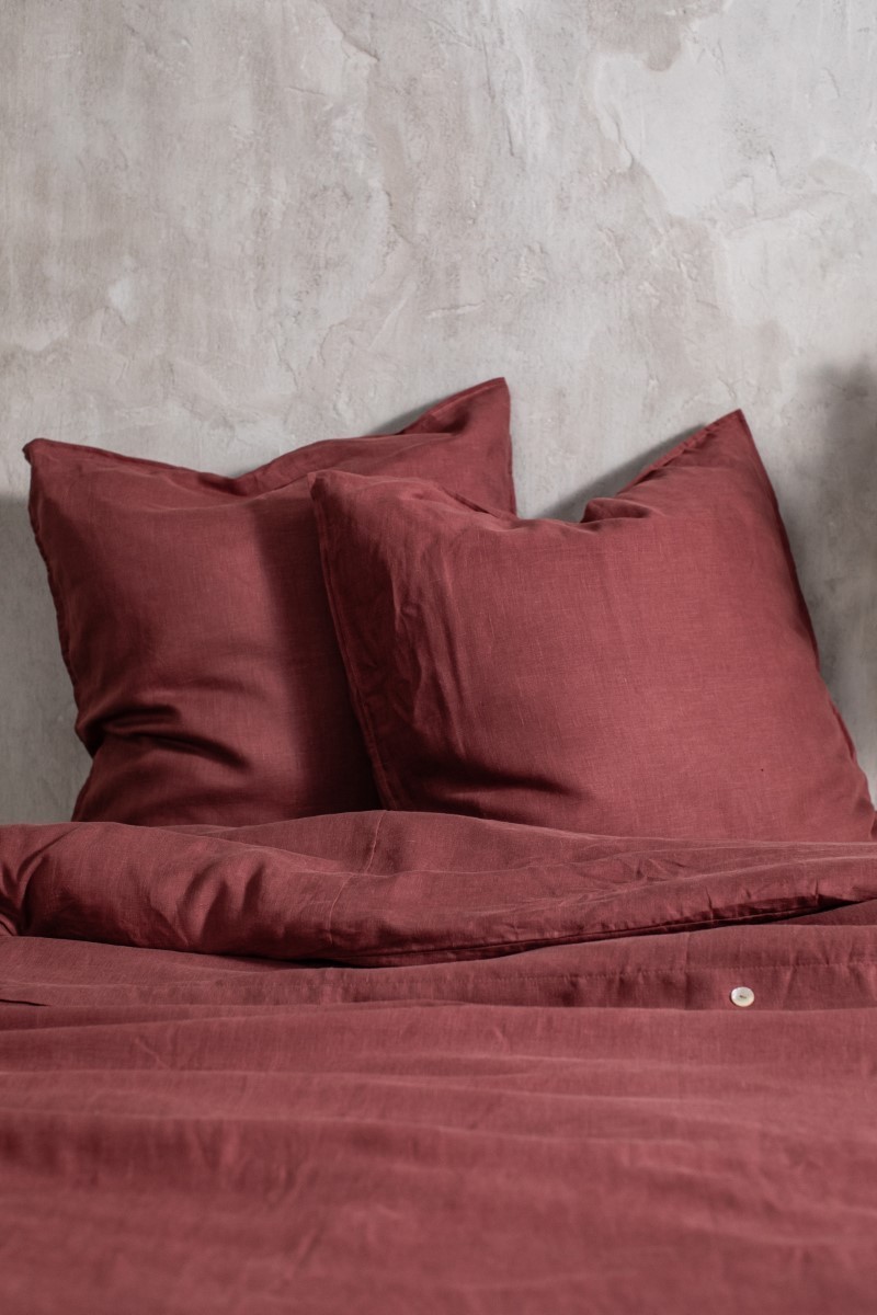 Taie d'oreiller en pur lin