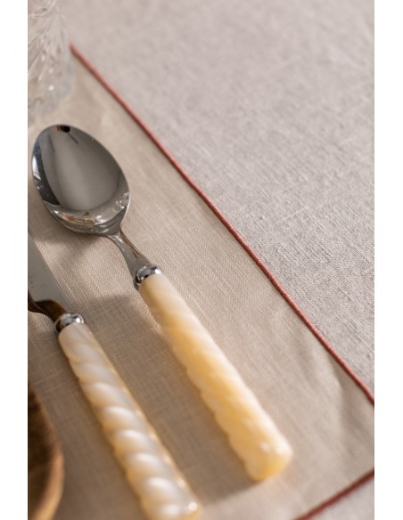 Set de table en lin enduit Filo