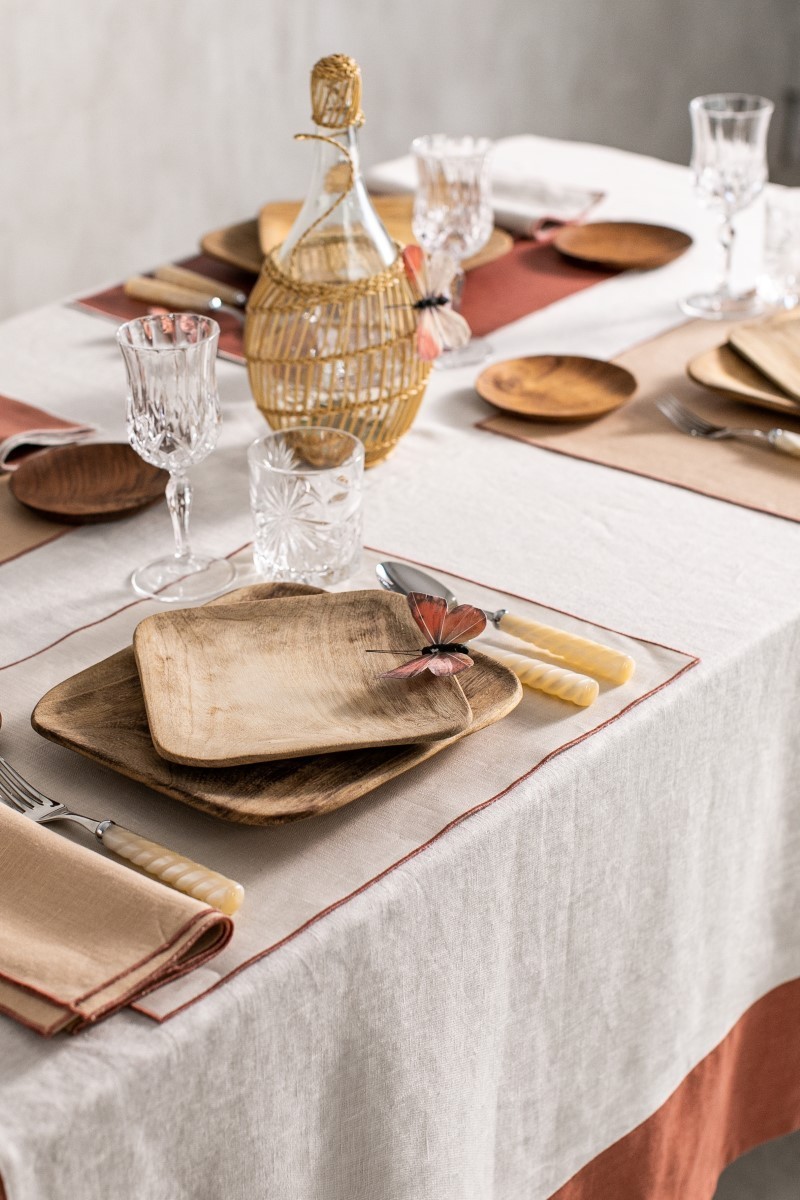 Set de table en lin enduit Filo