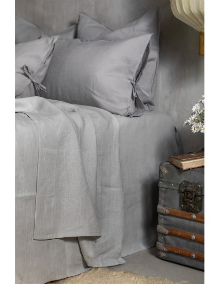 Drap-housse en lin avec coins