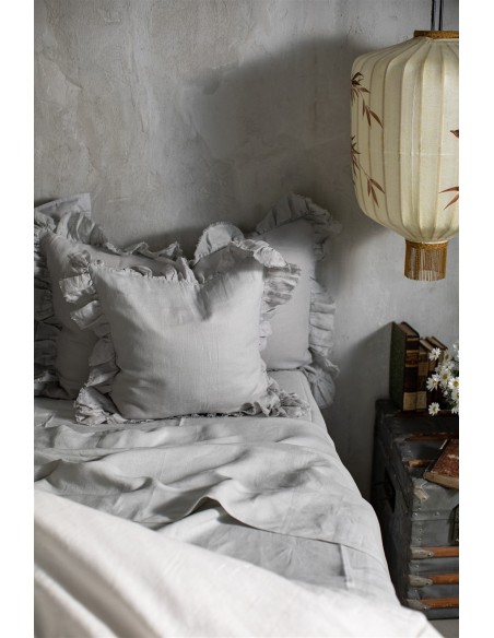 Drap-housse en lin avec coins