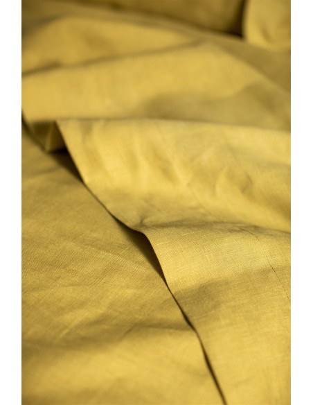 Drap-housse en lin avec coins